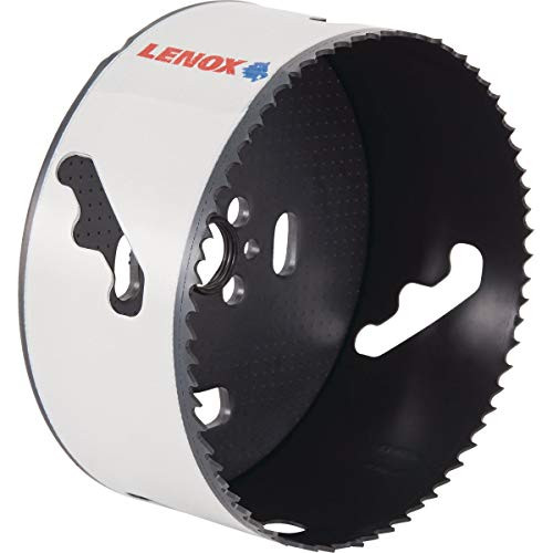 LENOX Tools 4-1/2" Hole Saw, Bi-Metal, Speed Slot, (1772075)