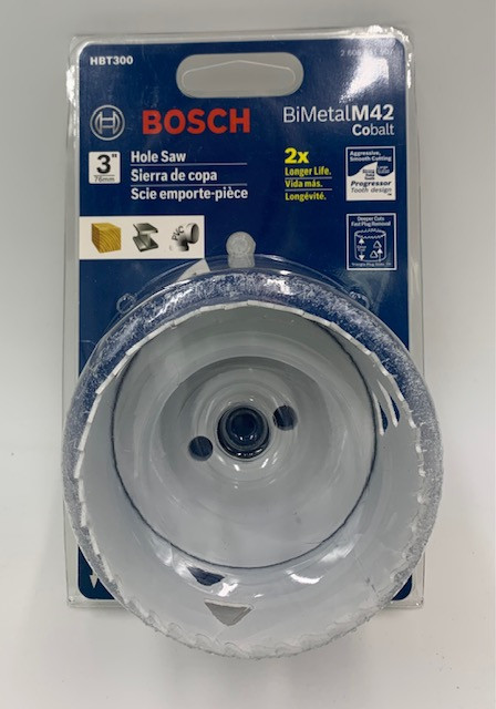 BOSCH HBT300 3 in. Bi-Metal T-Slot Hole Saw