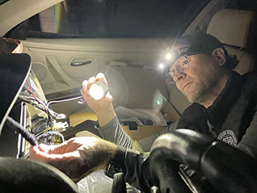 Police Security Flashlights - MORF Removable R230 3 in 1 Headlamp Magnetic Flashlight - Perfect for Mechanics, Emergency Preparedness, Outdoor, Water Proof, Drop Proof
