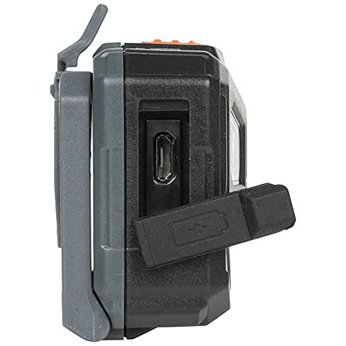 Blackfire - Klein Tools Outdoors - Rechargeable Auto-Off LED Headlamp, BBM6048, Spot Light, Flood Light, 3 Modes, for Outdoor Use, Hiking, Camping, Hunting, Fishing