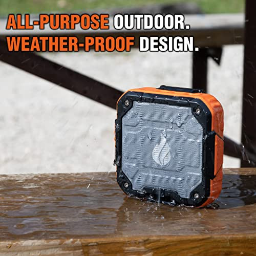 Blackfire - Klein Tools Outdoors - Rechargeable Bluetooth® Speaker, BBM9113, Magnetic Attachment, Weather Resistant, Speakerphone, Wearable, for Outdoor Use, Hiking, Camping, Hunting, Fishing