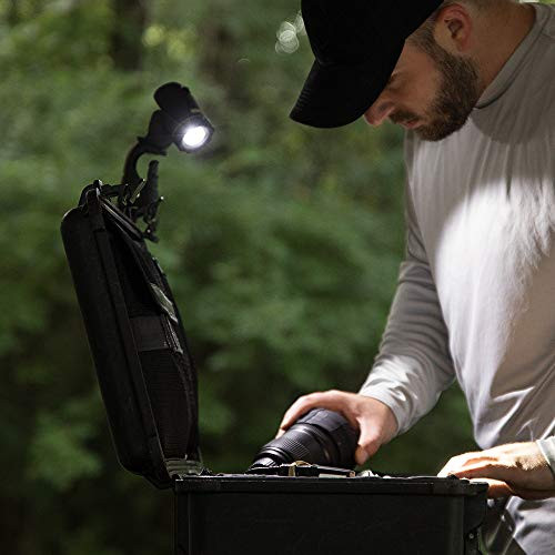 Flashlight Clamp Light LED, 360° Waterproof & Floating, 210 Lumen, Outdoors, Hunting, Hiking Blackfire BBM905