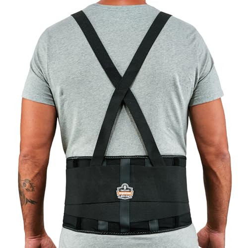 Ergodyne ProFlex 100 Back Supports Econo Spandex, Size L - 34" - 38"