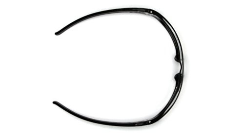 Pyramex Safety SB5621D Goliath Safety Glasses, Gray Polarized Lens with black Frame, Gray