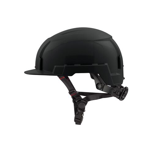 Milwaukee Black Front Brim Helmet with BOLT Class E