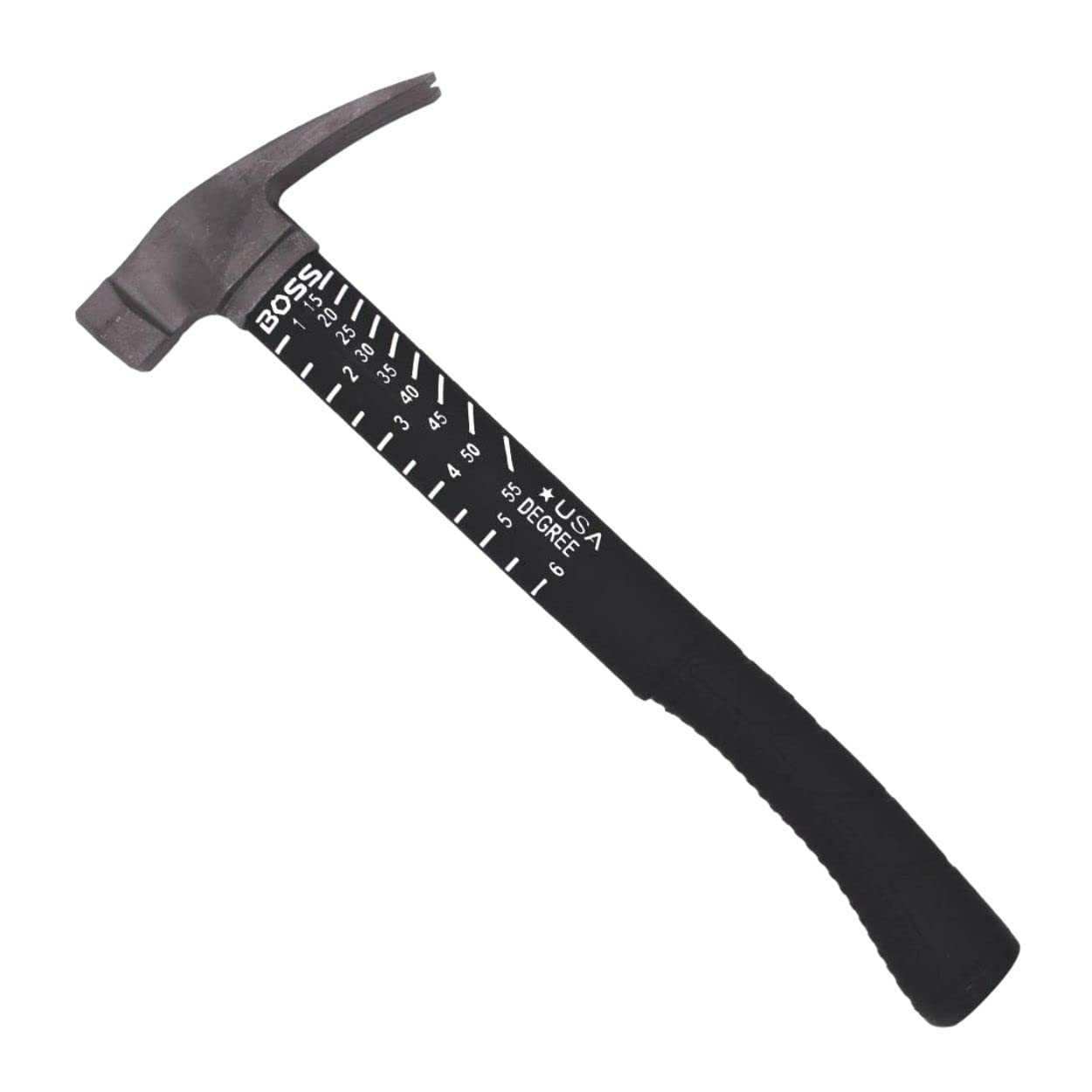 Boss BH10TIPFS 10oz Titanium Hammer with Fiberglass Handle - Made in USA