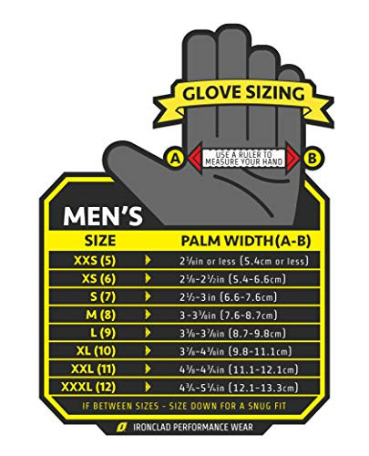 Ironclad exo (1-Pair Size XL) EXO-HZA-05-XL EXO Hi-Viz Abrasion Gloves