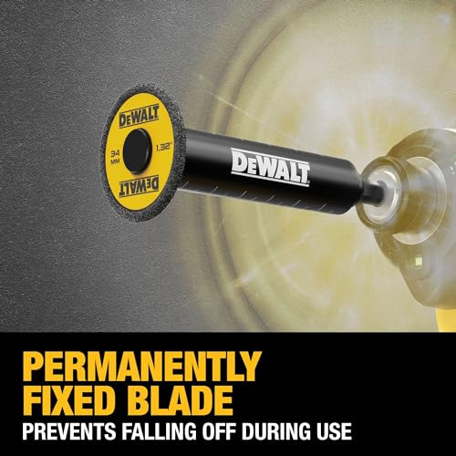 DEWALT Impact Connect Pipe Cutter, PVC Cutter, Diamond Grit Cutting Wheel (DWAIPCIR)