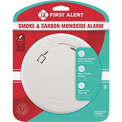 First Alert 1039783 Battery-Operated Smoke and Carbon Monoxide Alarm