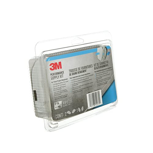 3M Performance Supply Kit, Contains 1 Pair of Cartridges & 2 Pairs of P95 Filters (6022P1)
