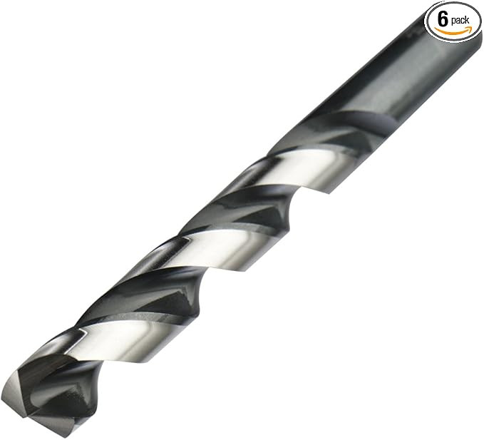 Champion XL5-27/64 Heavy Duty 27/64in Jobber Drill Bits 6-Pack