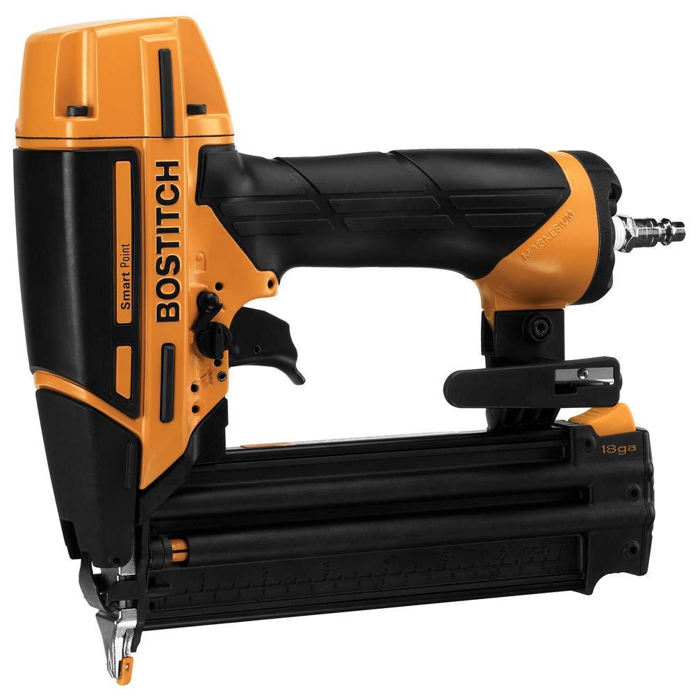 BOSTITCH Brad Nailer, 18 Gauge, Pneumatic, 2-Inch (BTFP1850K)