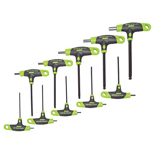 Greenlee 0254-40 10 Pc T-Handle Hex Key Set