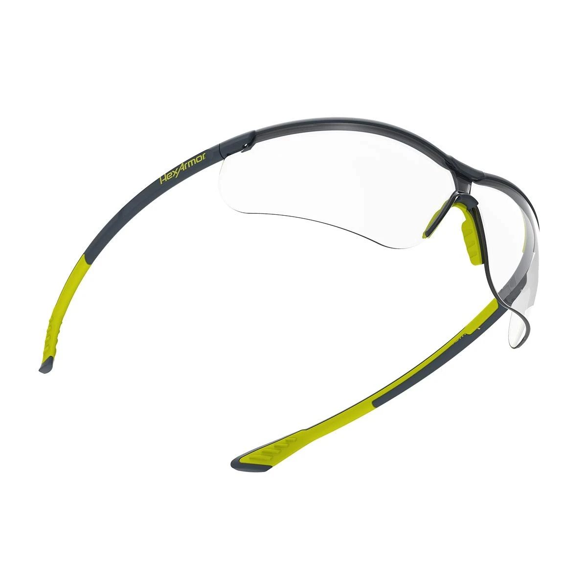 HexArmor (1-Pair) VS250, Z87.1 Clear Lens Lightweight Safety Glasses, TruShield2F Anti-Fog Coating