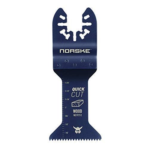 Norske Tools NOTP212 1-1/2in High Carbon Steel Oscillating Blade for Wood
