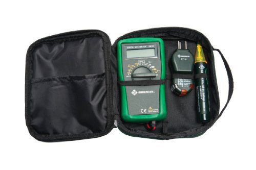 Greenlee - Electrical Kit-Basic (Tk-30A), Elec Test Instruments (TK-30A), 10 x 8 x 3", Black
