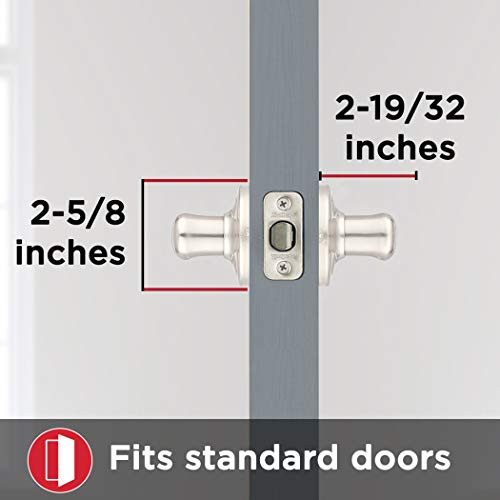 Tustin Hall/Closet Lever with Microban Antimicrobial Protection in Polished Brass, 720TNL 3 CP