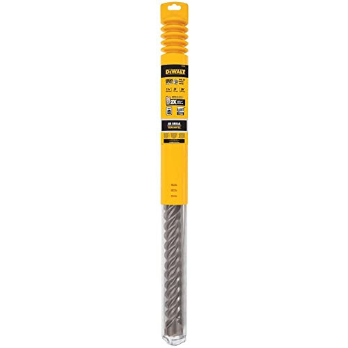 DEWALT DW5854 1-1/8-Inch x 31-Inch x 36-Inch High Impact 4 Cutter SDS Max