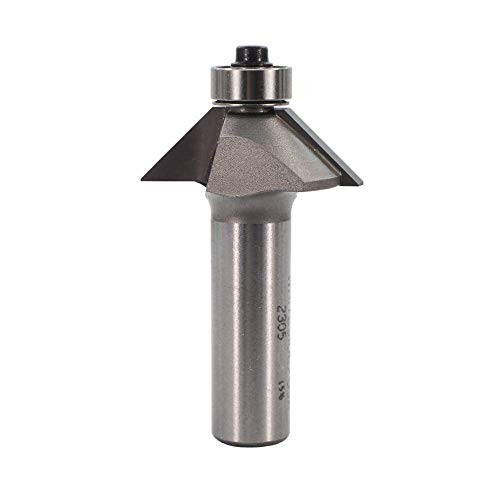 Whiteside Router Bits 2305 Chamfer Bit with 45-Degree 5/8-Inch Cutting Length