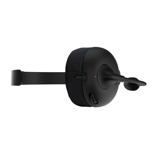 PDP LVL30 Wired Headset with Single-Sided One Ear Headphone for Playstation (PS4 / PS5) - PC, Mac Compatible - Noise-Cancelling Mic - Lightweight, Gaming, Great for School and Remote Work - Black