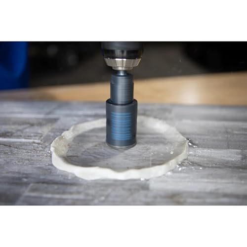 Spyder 3-Piece Diamond Arbored Hole Saw Bit Set (3/16, 1/4, 1/2-Inch) 600950