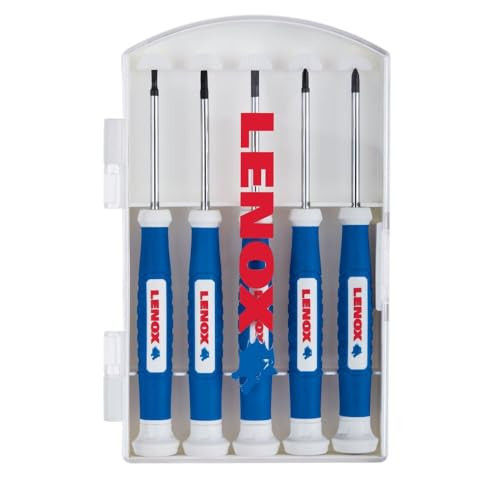 LENOX Tools Screwdriver Set, Precision, 5-Piece (LXHT60918)