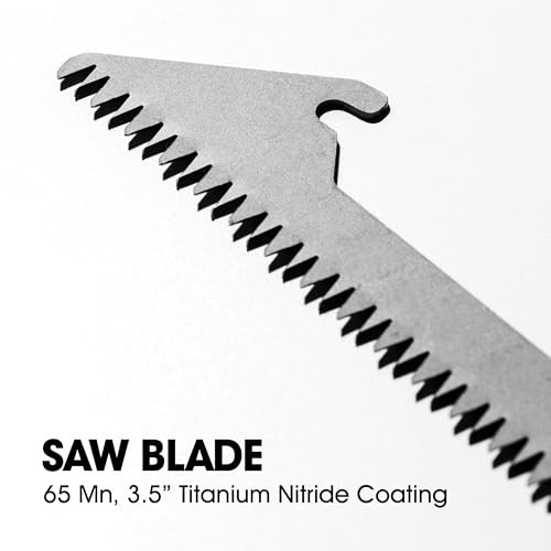 TRUE Replacement Blades - 3 Pack | 3.5" Assorted Drop Point & Saw Blades for Fishing, Hunting, Camping, and Everyday Carry