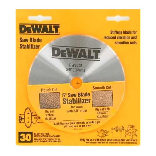 DEWALT DW7605 5-Inch Saw Blade Stabilizer with 5/8-Inch Arbor