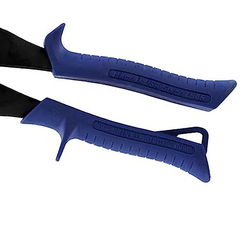 MIDWEST (MWT-6716A)  Power Cutters Long Cut Snip - Straight Cut Regular Tinner Shears, Made in the USA -