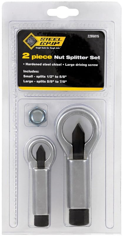 Steel Grip (2265015)1/2 in. Steel Nut Splitter Set 4-1/2 in. 2 pc.