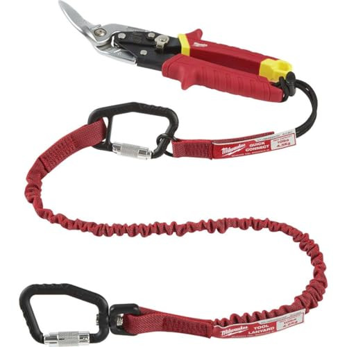 MILWAUKEE 48-22-8820 10 Lb. Quick-Connect Locking Tool Lanyard