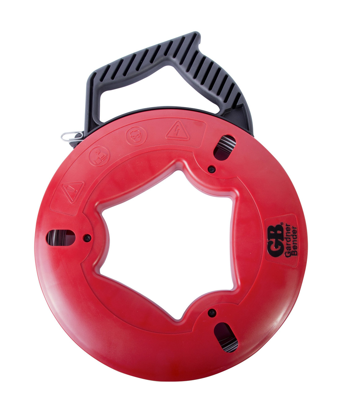 Gardner Bender FTS-250R Fish Tape, 250 ft., Plated Carbon Steel, UpperHand with Rubber Grip