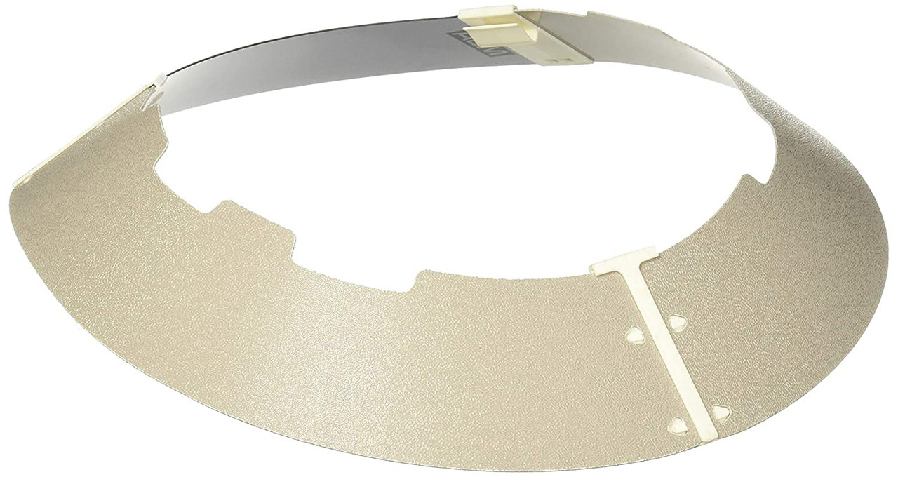 MSA 697290 V-Gard Sun Shield - Standard V-Gard Cap Attachment, Polyurethane Brim Extender, Smoke-Tinted Lexan, Added Sun & Heat Protection, Reusable & Replaceable Hard Hat Accessory