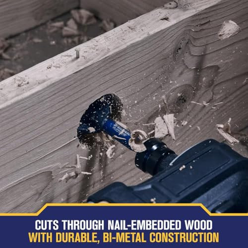Irwin Tools IRWIN SPEEDBOR SUPREME Woodboring Self-Feed Drill Bit 2 in. X 6 in. (IWAX2007)