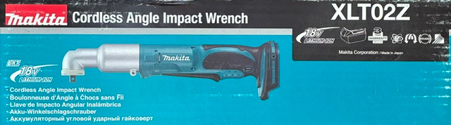 Makita XLT02Z 18V LXT Lithium-Ion Cordless 3/8-Inch Angle Impact Wrench (Tool Only, No Battery)