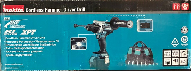Makita XPH14T 18V LXT® Lithium-Ion Brushless Cordless 1/2" Hammer Driver-Drill Kit (5.0Ah)