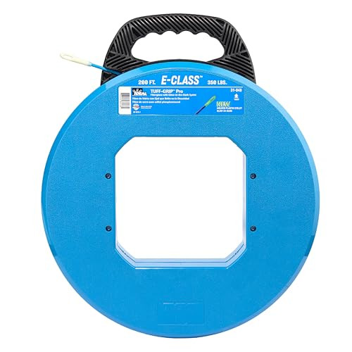 Ideal (31-048) Electrical E-Class Fish Tape, 200 ft. with Glow in the Dark Eyelet