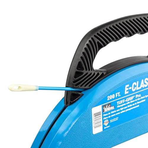 Ideal (31-048) Electrical E-Class Fish Tape, 200 ft. with Glow in the Dark Eyelet