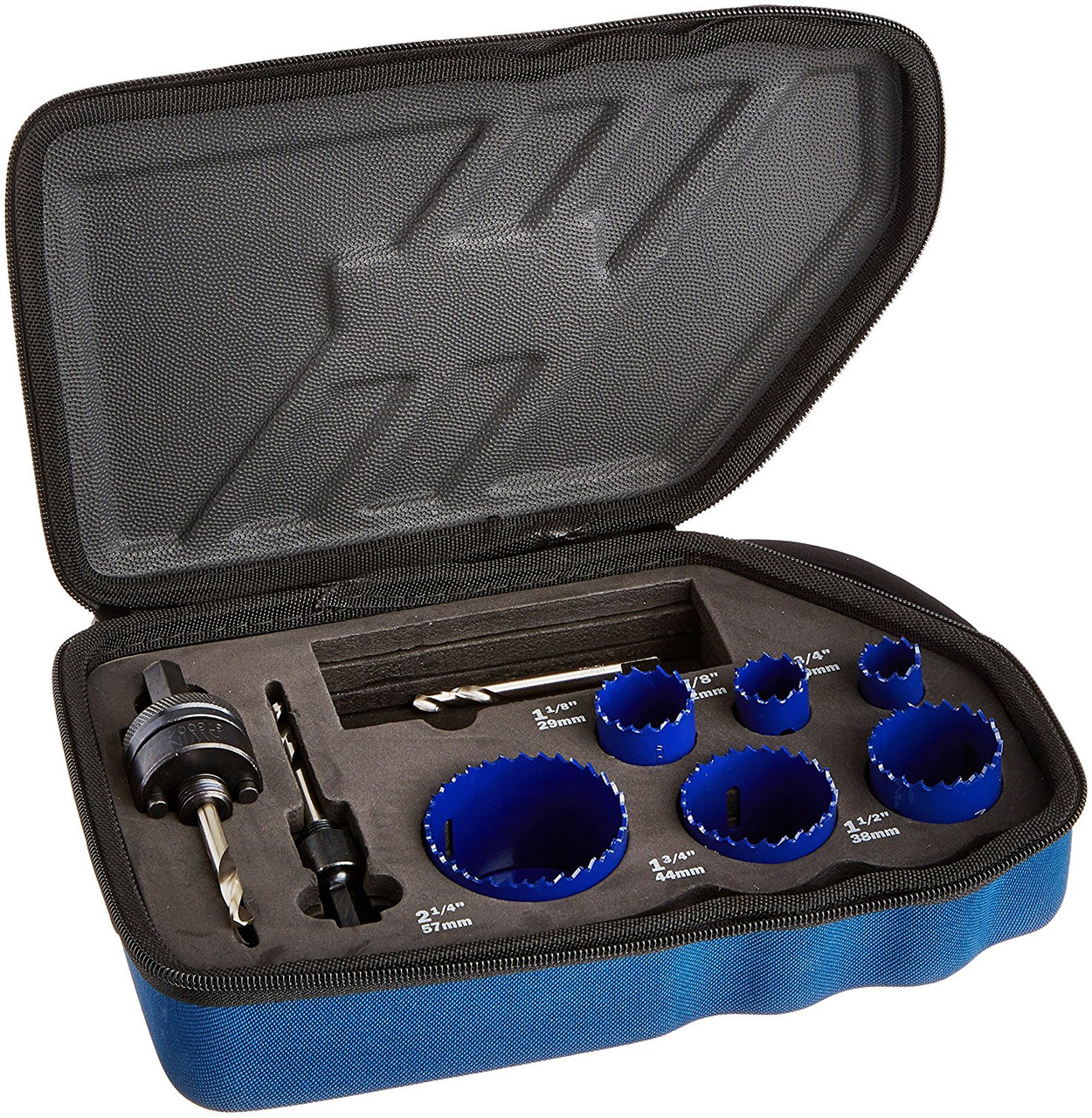 Irwin Industrial Tools 3073002 Plumbers Hole Saw Kit, 9-Piece
