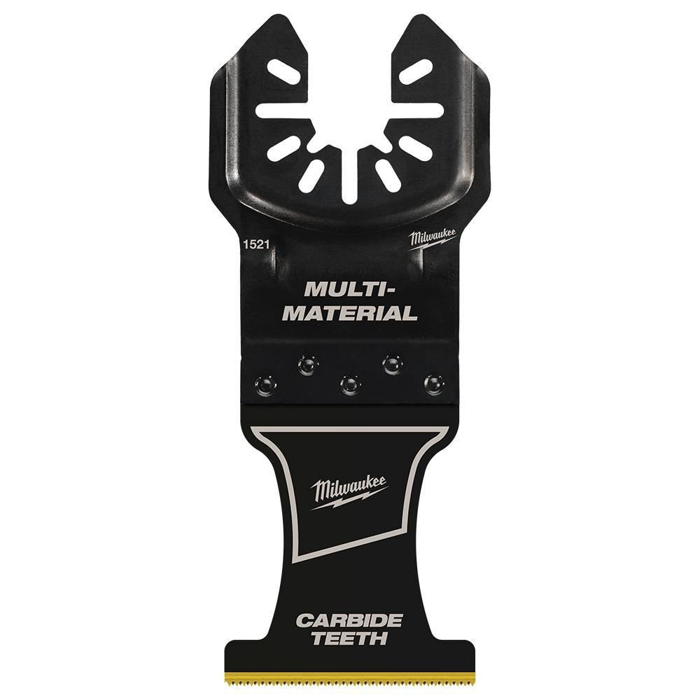 Milwaukee (5-PK) OPEN-LOK 1-3/8" Carbide Teeth Multi-Material Blade, 49-25-1525