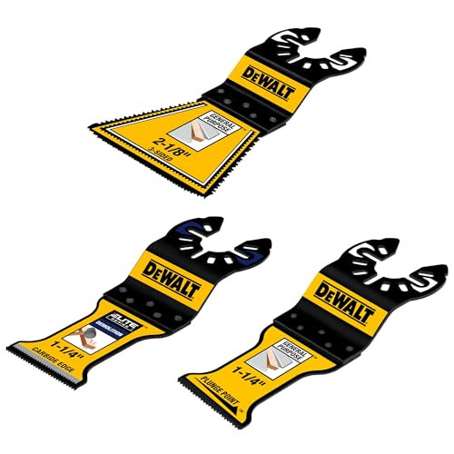 DEWALT PLUNGEPOINT (3-Pieces) General Purpose Oscillating Tool Blade Assortment Set (DWA423RSET)