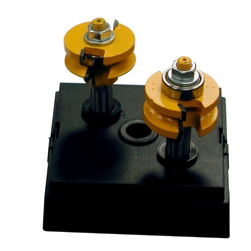 Task Tools T24469 Reversible Bead Rail-and-Stile Router Bit with 1/2-Inch Shank, 3/8-Inch by 29/32-Inch Carbide Height