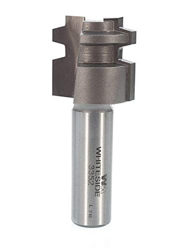 Whiteside Router Bits 3352 Locking Drawer Glue Joint Bit with 2-Inch Large Diameter and 1-Inch Cutting Length