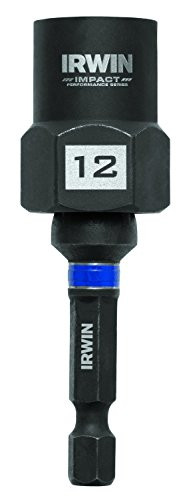 Irwin Tools 1859106 Impact  Bolt Grip 12MM Bolt Extractor with 1/4-Inch Hex Adapter