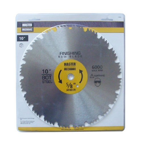 Master Mechanic 118760 MM 10"" 80T Comb Blade