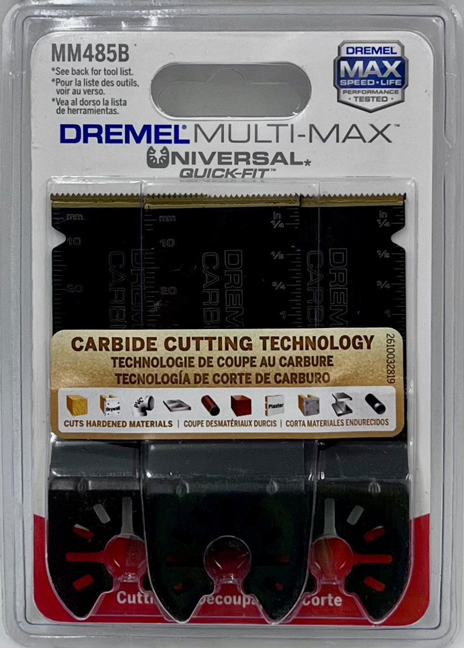 Dremel MM485B Carbide Flush Cutting Blades, Pack of Express Tool Supply