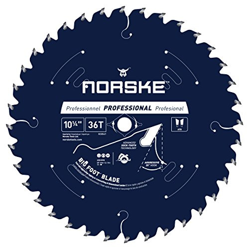 Norske Tools NCSBS421 10-1/4 inch 36Tooth Beam Saw Blade