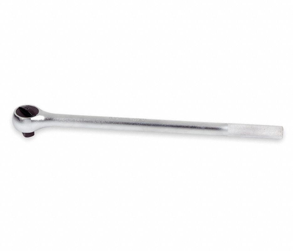 Blackhawk 20" Steel Hand Ratchet with 3/4" Drive Size and Chrome Finish