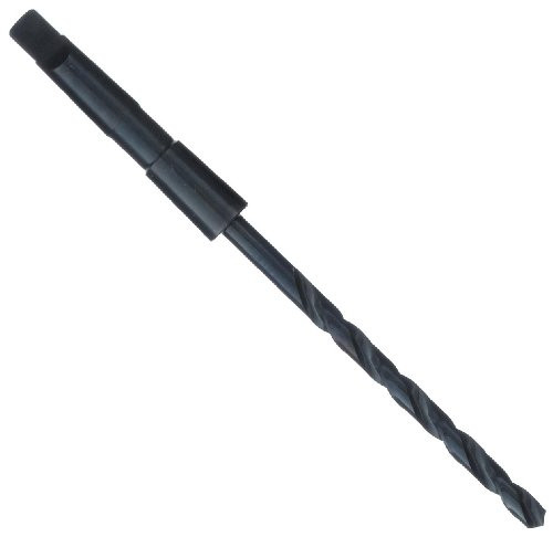 Precision Twist 209 HSS Taper Shank Black Oxide Drill Bit, Spiral Flute, 15/16"