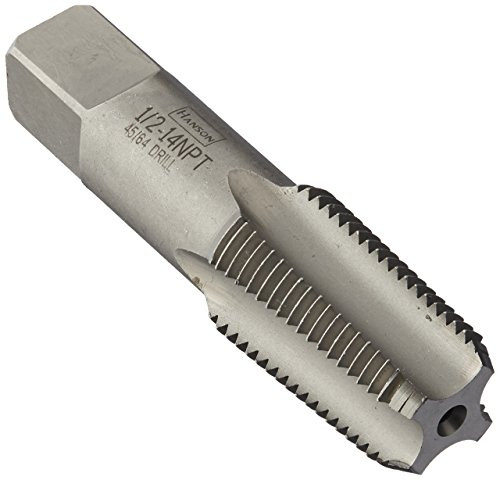 IRWIN 1905ZR NPT Pipe Tap, 1/2-14"